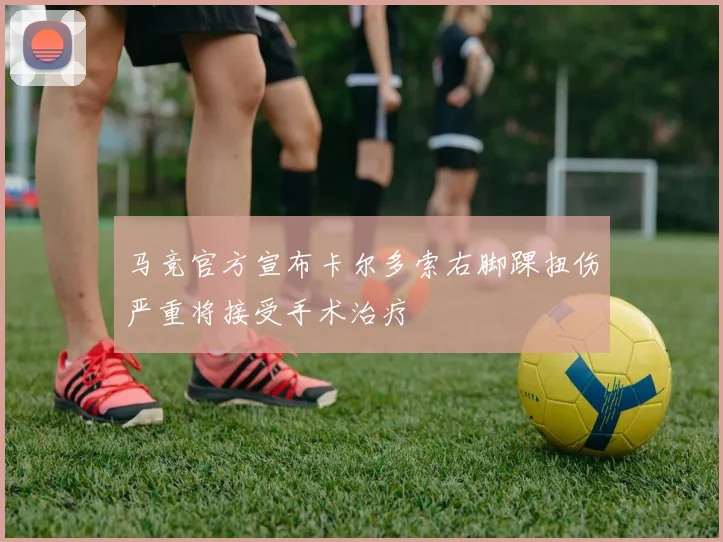 马竞官方宣布卡尔多索右脚踝扭伤严重将接受手术治疗